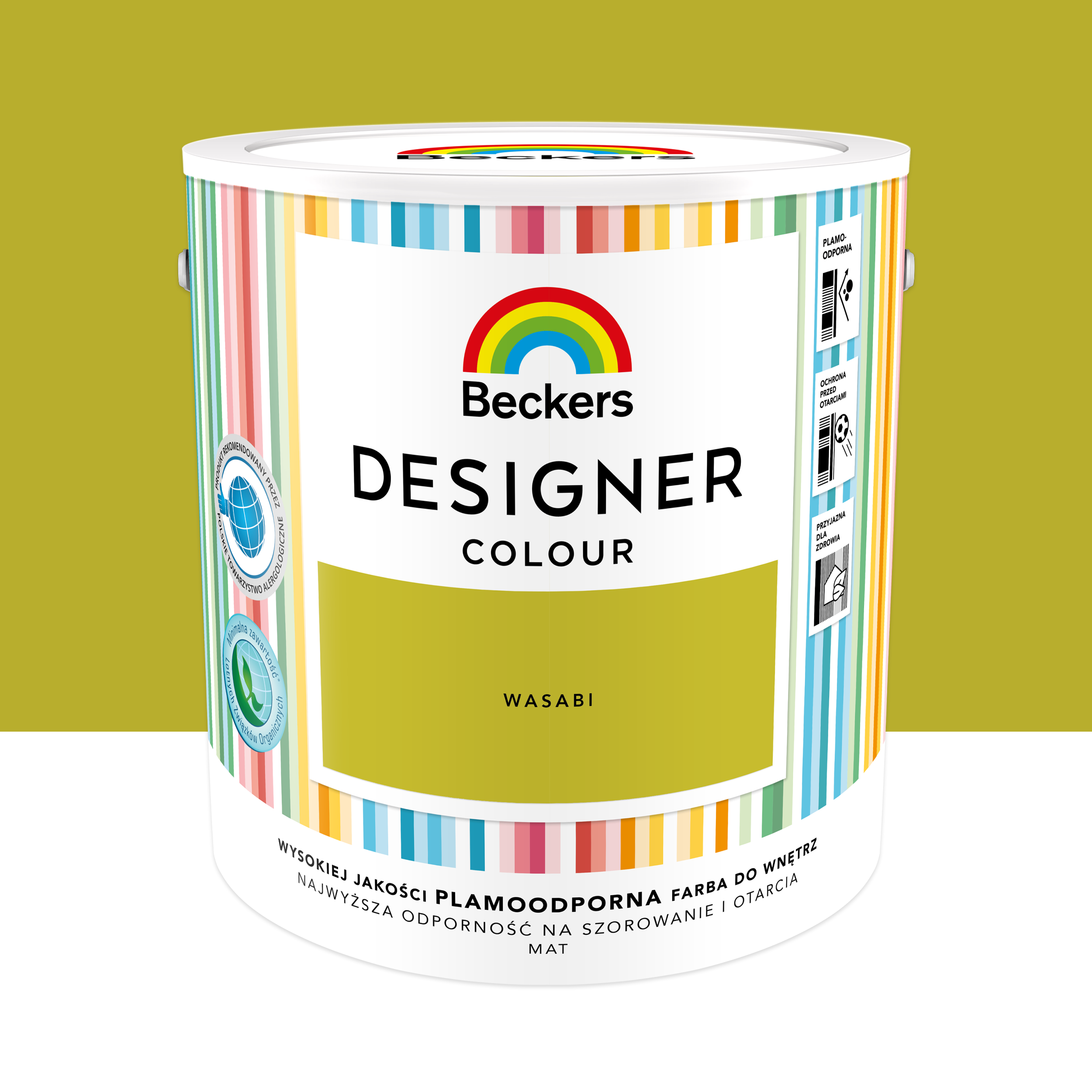 Farba wewnętrzna Beckers Designer Colour Wasabi 2.5 l