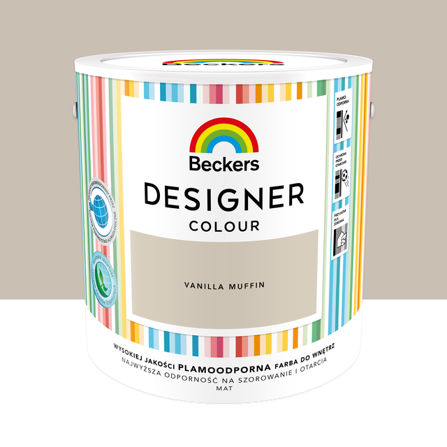 Farba Beckers Designer Colour Vanilla Muffin 2.5 l