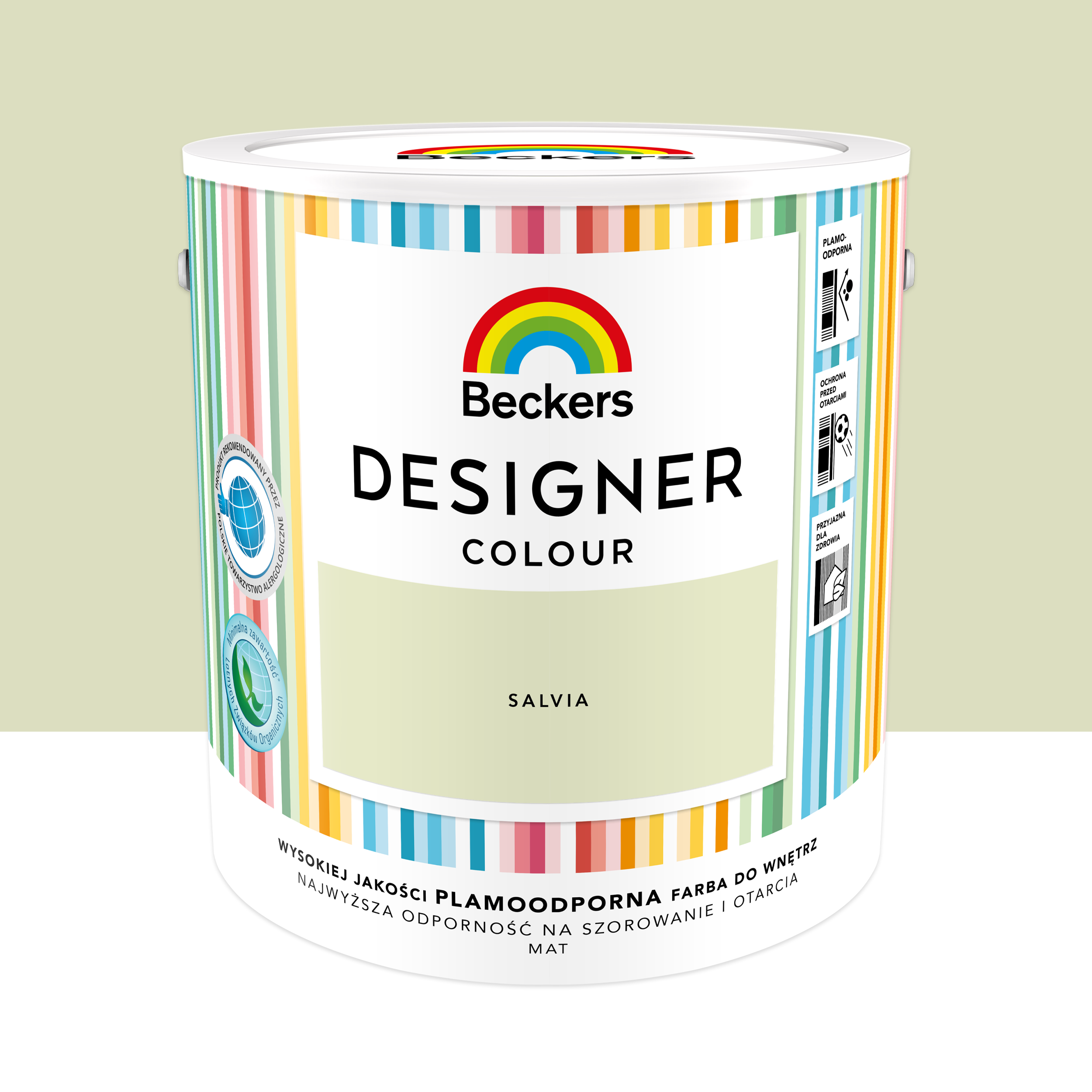 Farba wewnętrzna Beckers Designer Colour Salvia 2.5 l