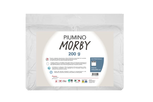 Piumone in poliestere Morby matrimoniale 200gr