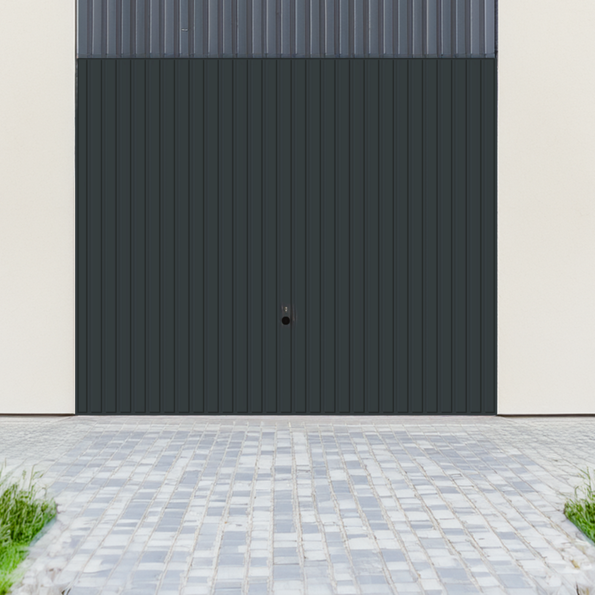 Brama garażowa uchylna Hormann.