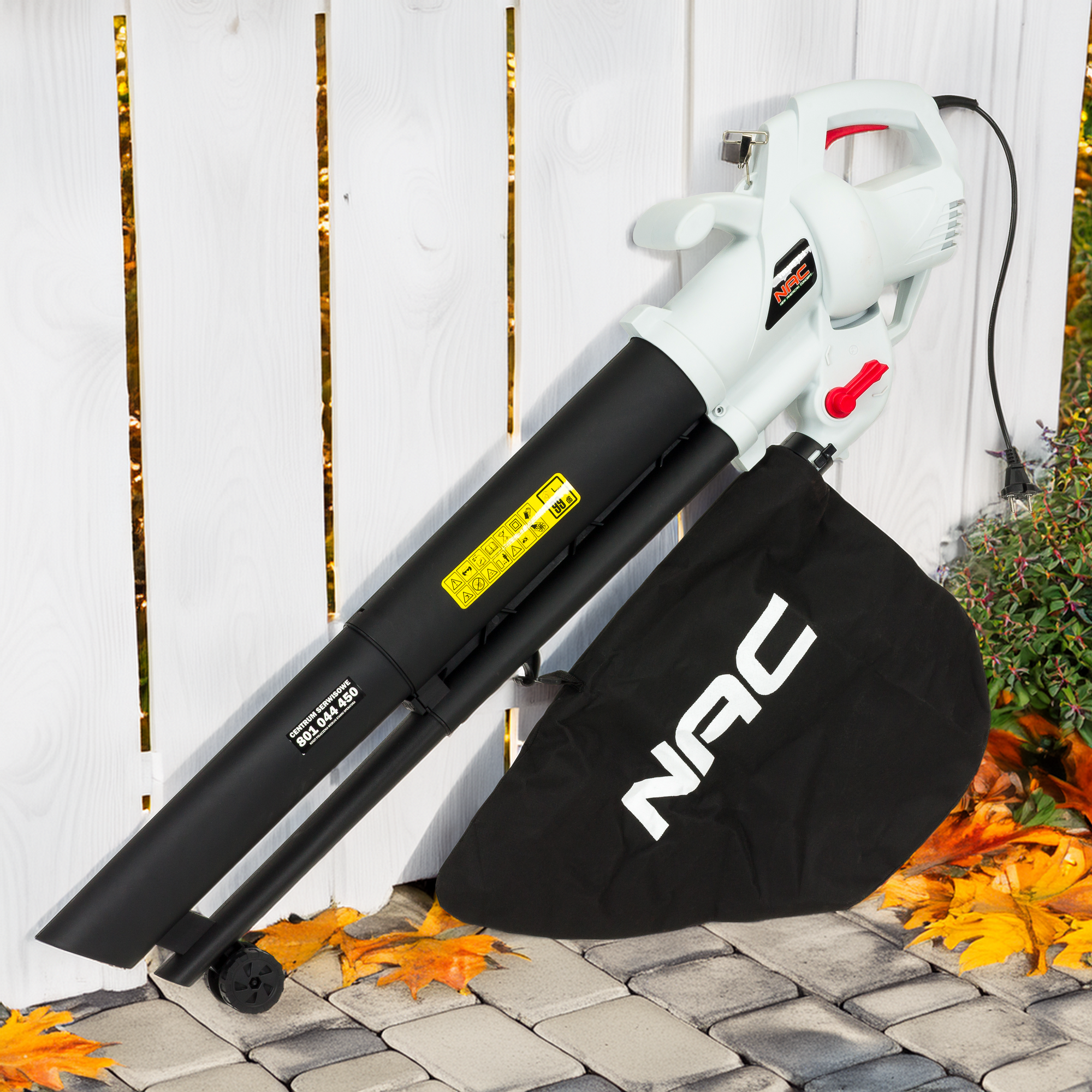 Odkurzacz elektryczny z dmuchawą NAC VBE320-FS-J 3200W - Leroy Merlin