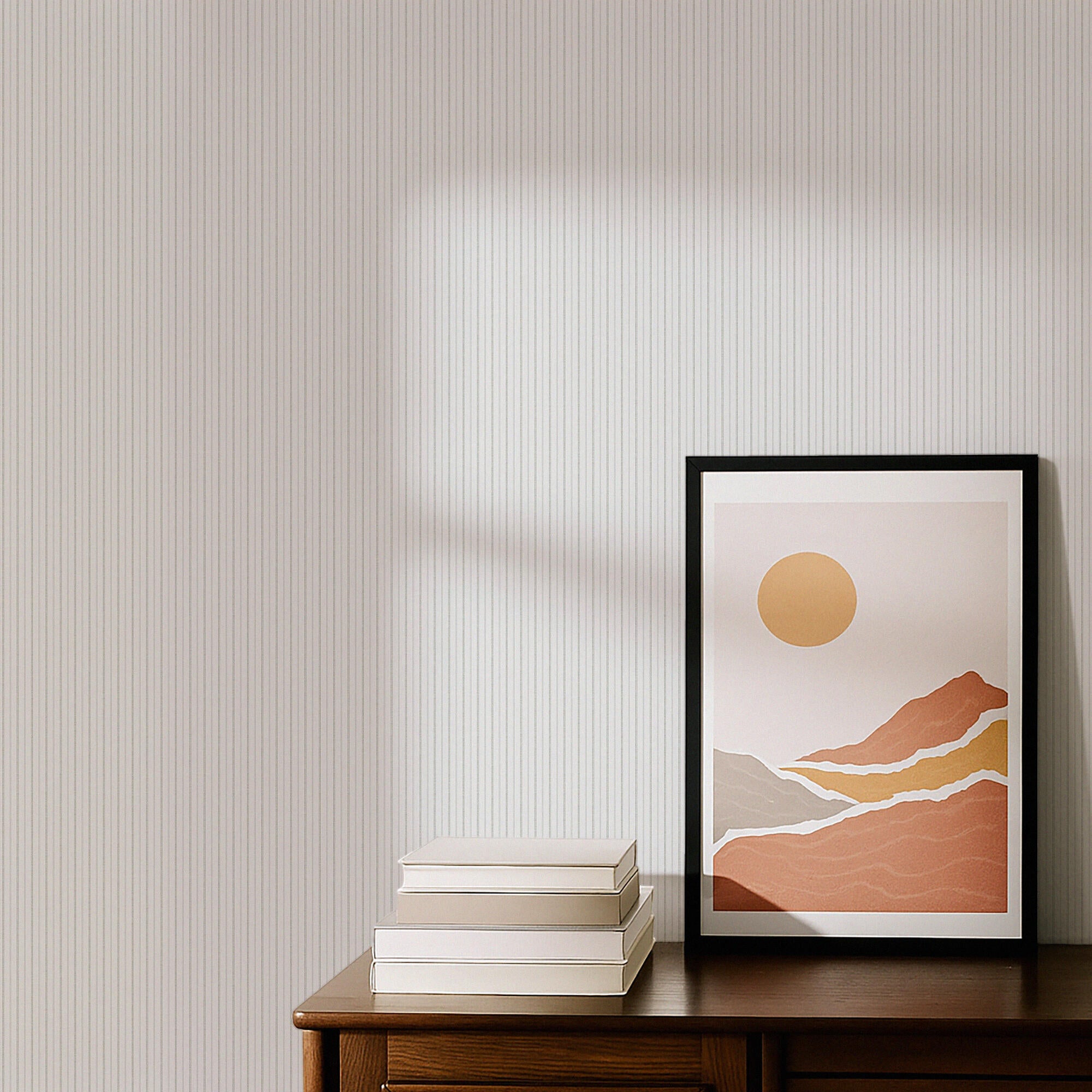 Papel pintado tapiz aplicación cola en pared liso stripes & more 9818-3 multicolor ich 53cmx10.05m limpìeza con paño húmedo