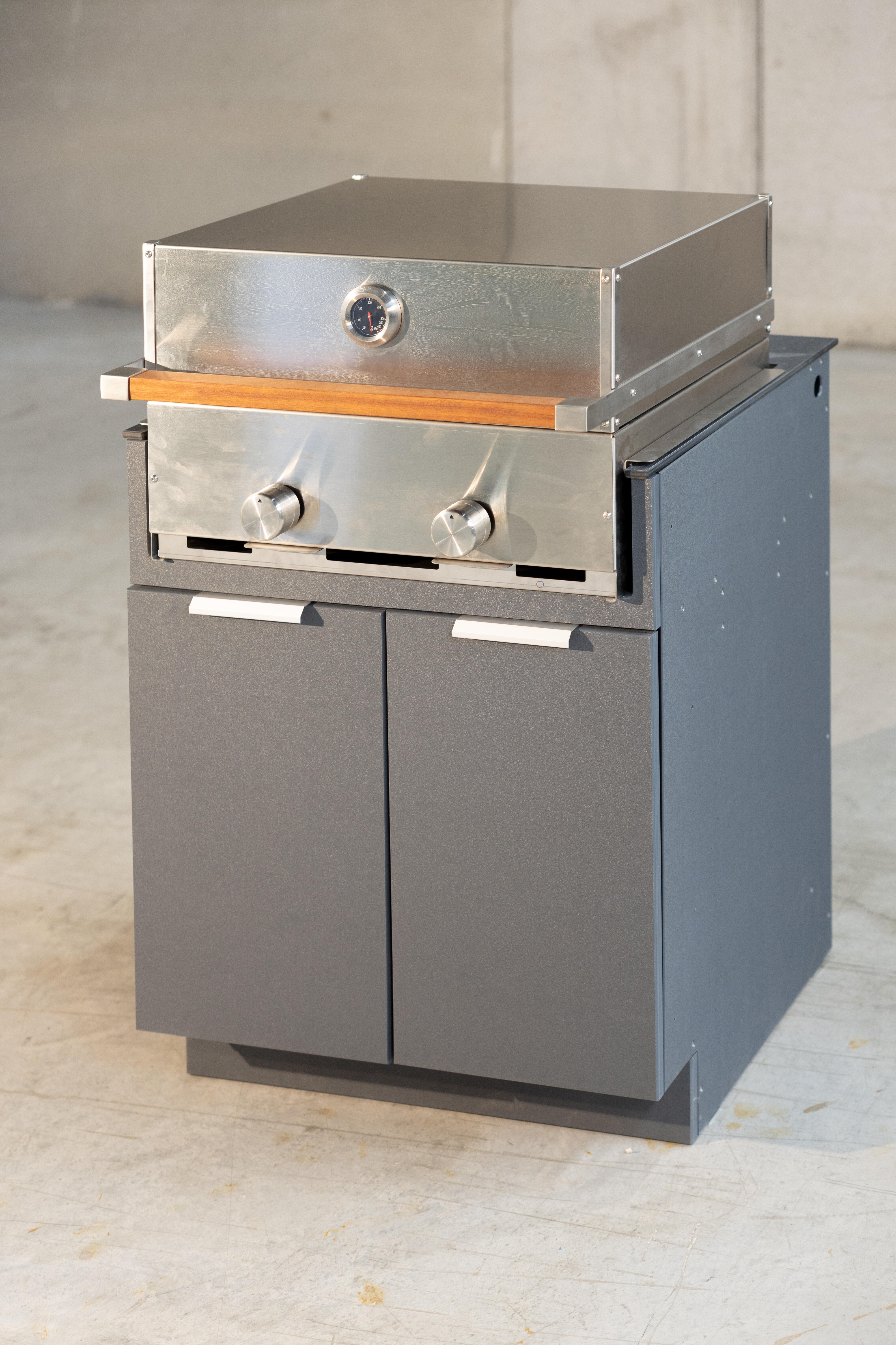 Módulos adicionales para cocina al aire libre módulo de barbacoa 70x115 cm