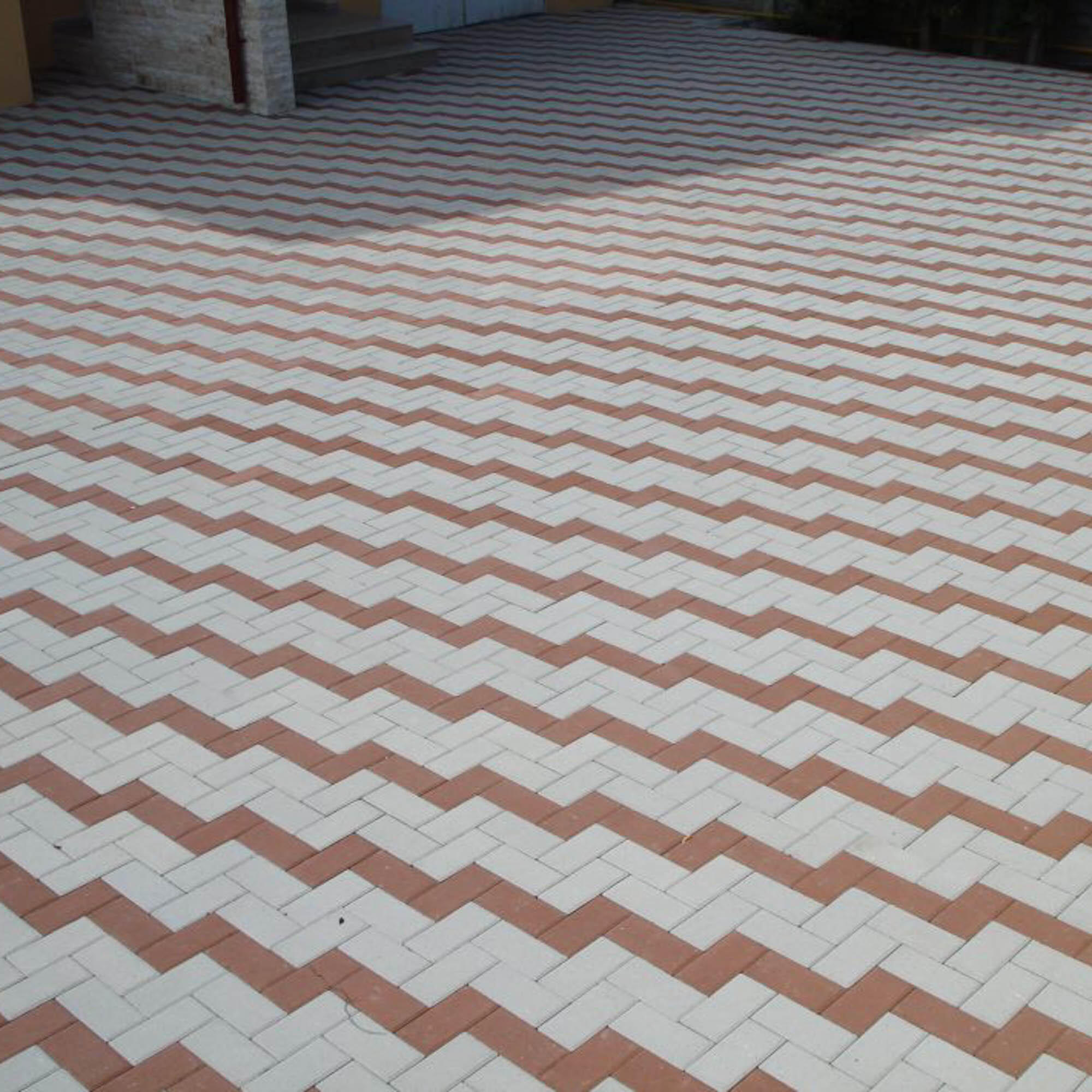 Pavaj beton D2, 200 x 100 x 60 mm, rosu