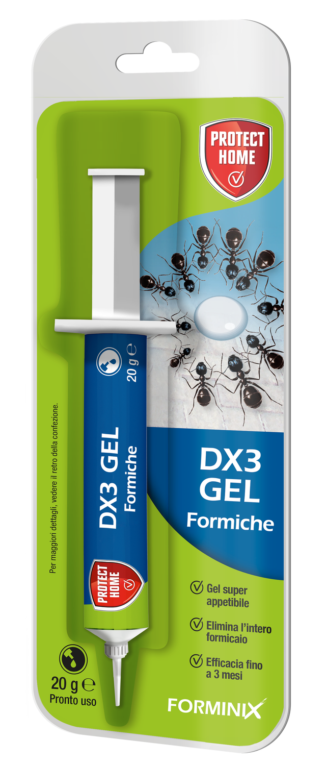 Insetticida gel per formiche PROTECT HOME Forminix gel siringa 20g