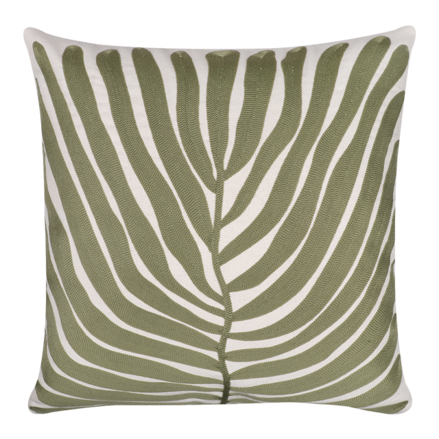 Almofada Tropical 50x50cm verde Inspire