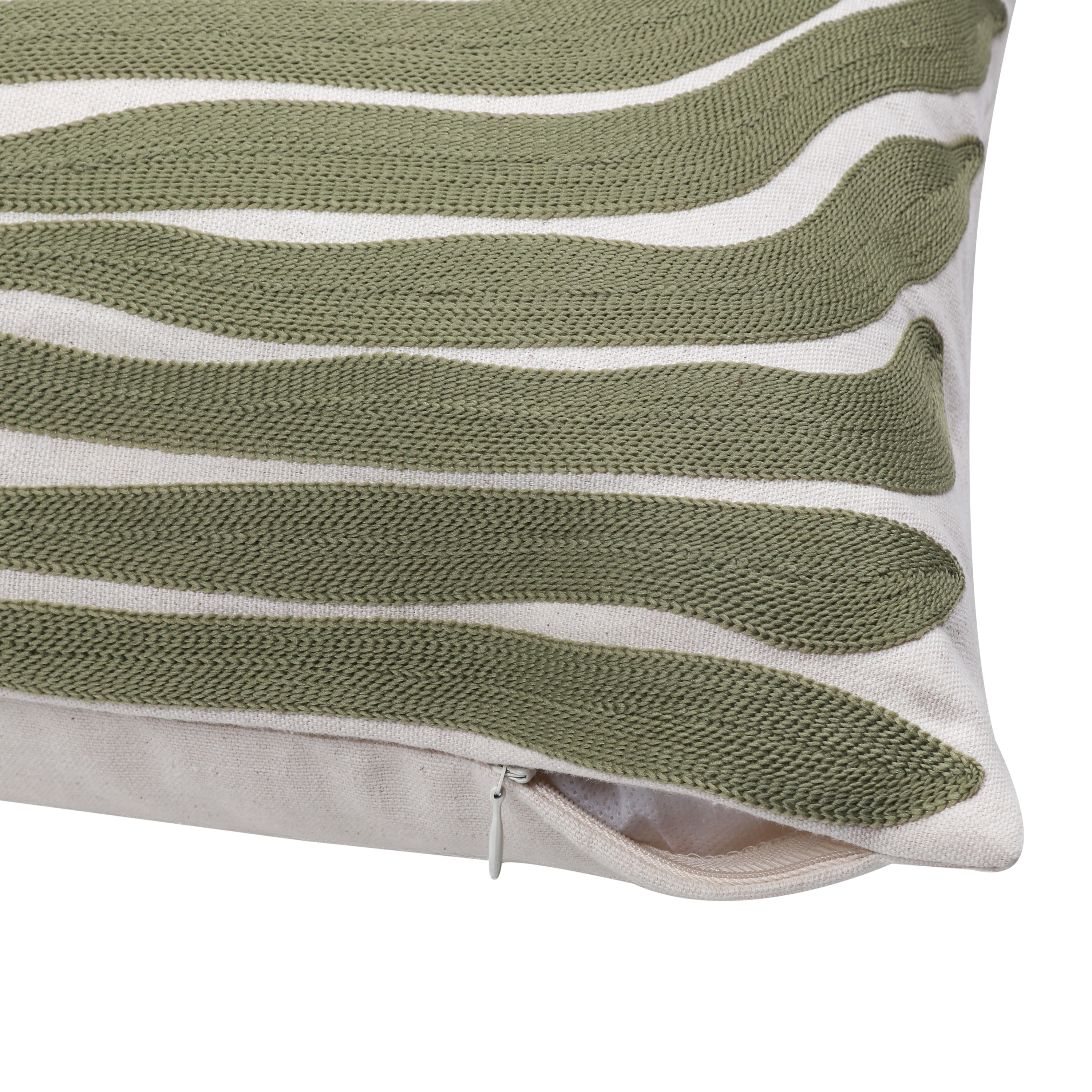 Coussin Tropical, vert l.50 x L.50 cm INSPIRE - 3