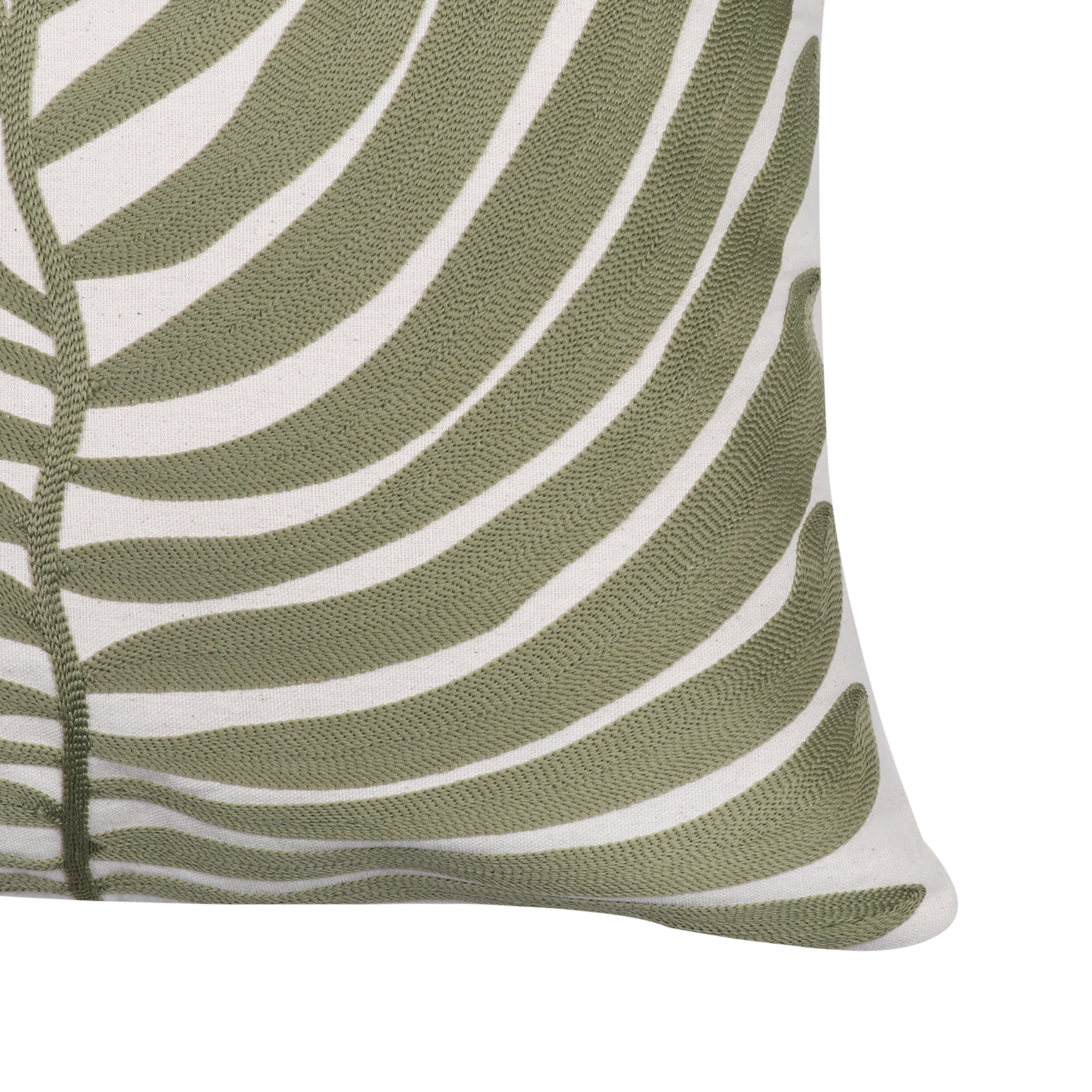 Coussin Tropical, vert l.50 x L.50 cm INSPIRE - 7