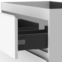 MUEBLE DE BAÑO MODULAR ATLANTIS BLANCO 3 CAJONES 80X45CM - 5