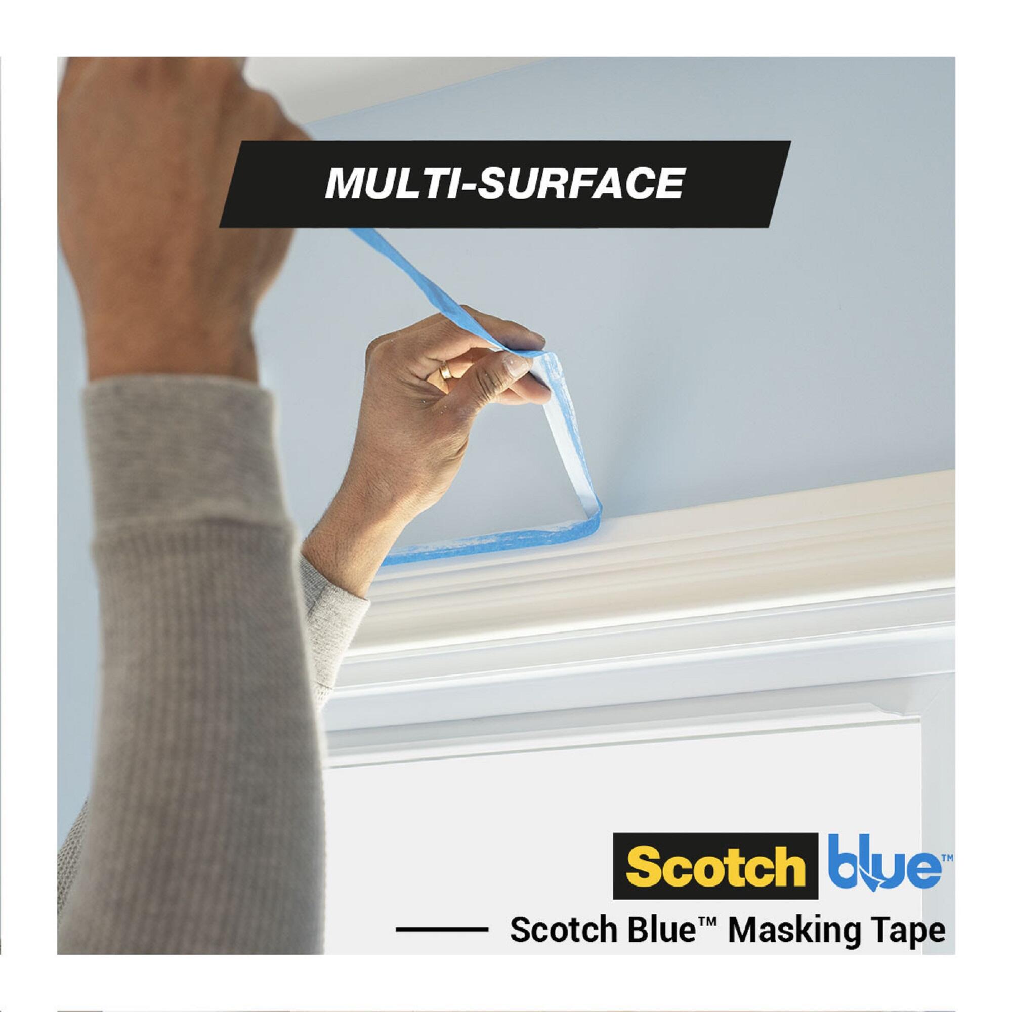 Ruban de masquage SCOTCHBLUE Multisurface Finition parfaite pro l.24 mm x L.41 m - 3