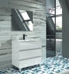 MUEBLE DE BAÑO BOSTON BLANCO 100X45CM 3 CAJONES