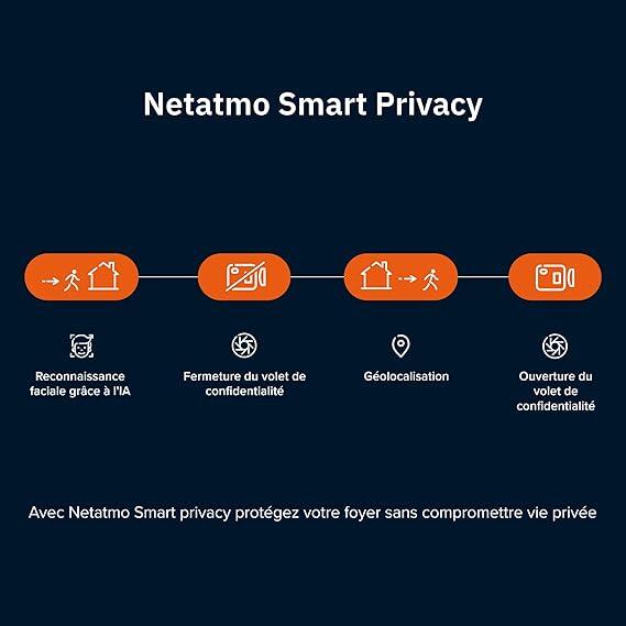 Caméra de surveillance intérieure filaire, noir, Netatmo - 6