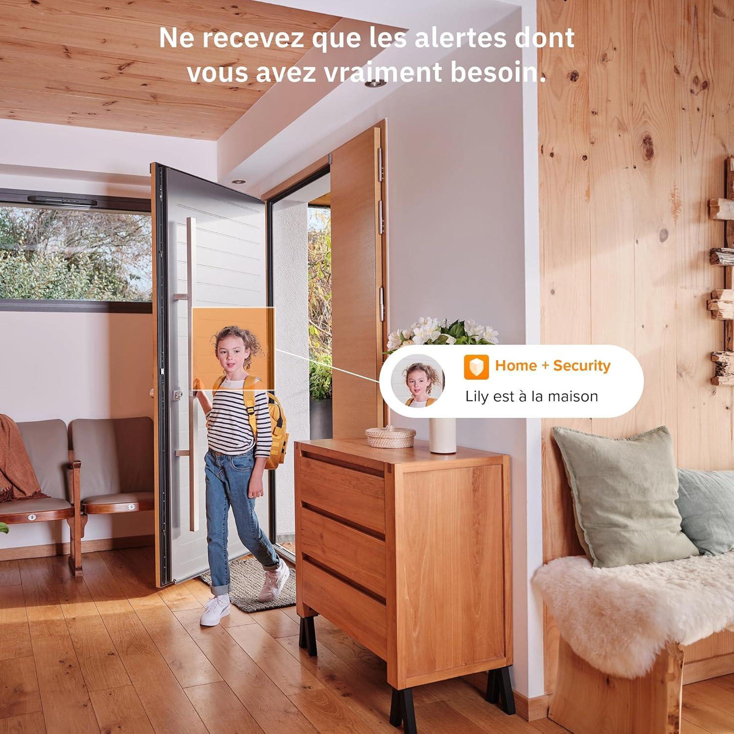 Caméra de surveillance intérieure filaire, noir, Netatmo - 8