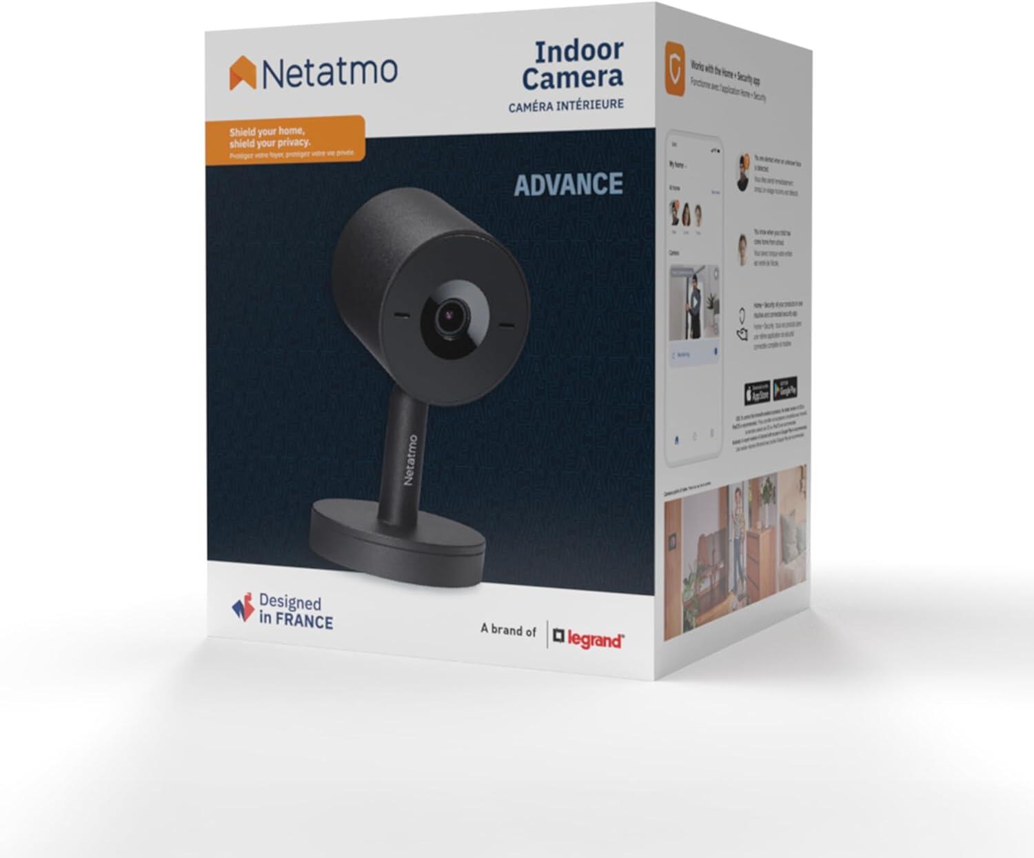Caméra de surveillance intérieure filaire, noir, Netatmo - 5