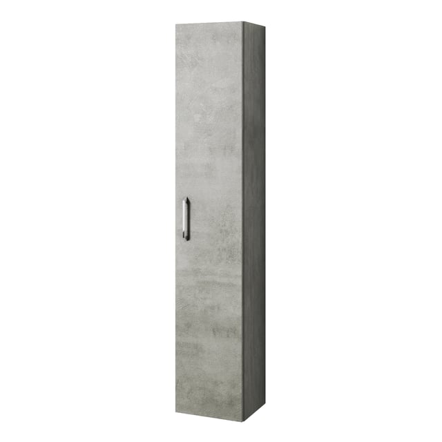 Colonna per mobile bagno Noa 1 anta P 27 x L 30 x H 160 cm cemento