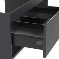 MUEBLE DE BAÑO MODULAR ATLANTIS ANTRACITA 1 CAJON 60X45CM - 5