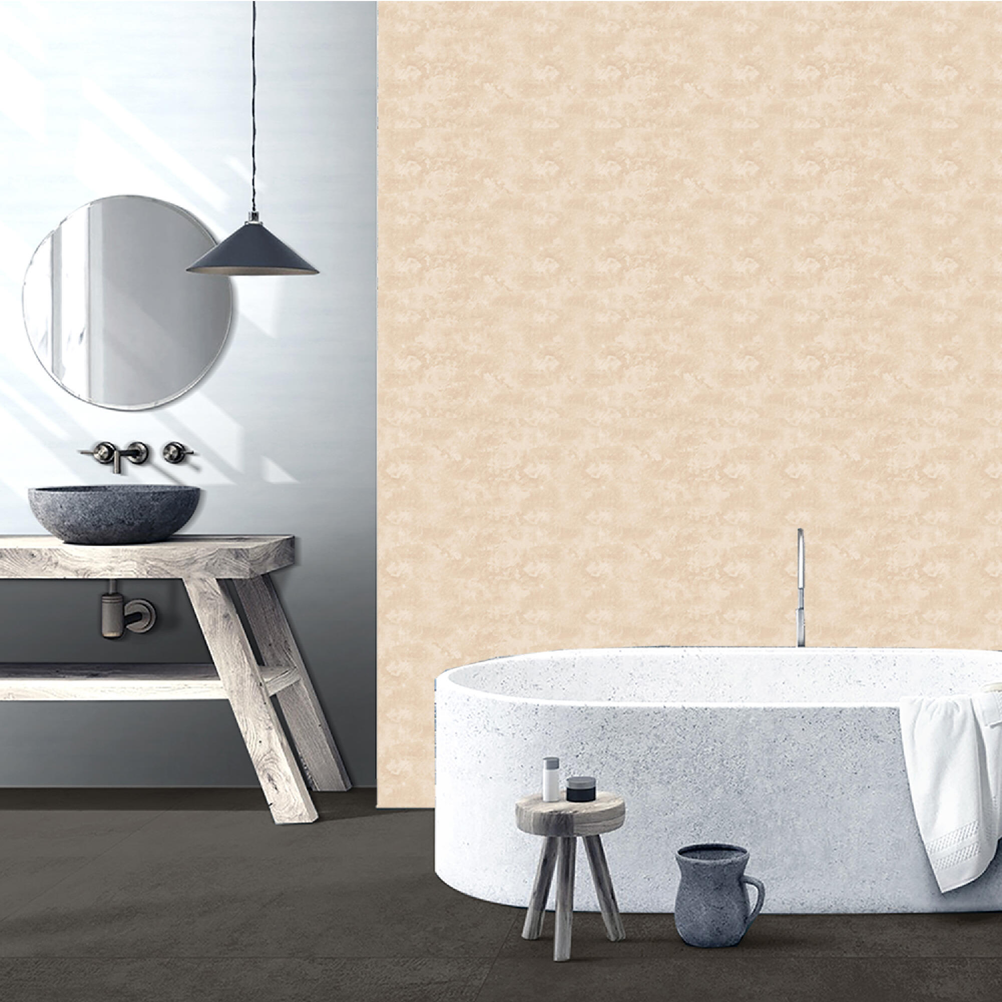 Faianta 30 x 60 cm, 6431 D Lili, uni, roz inchis, mat, rectificata ...