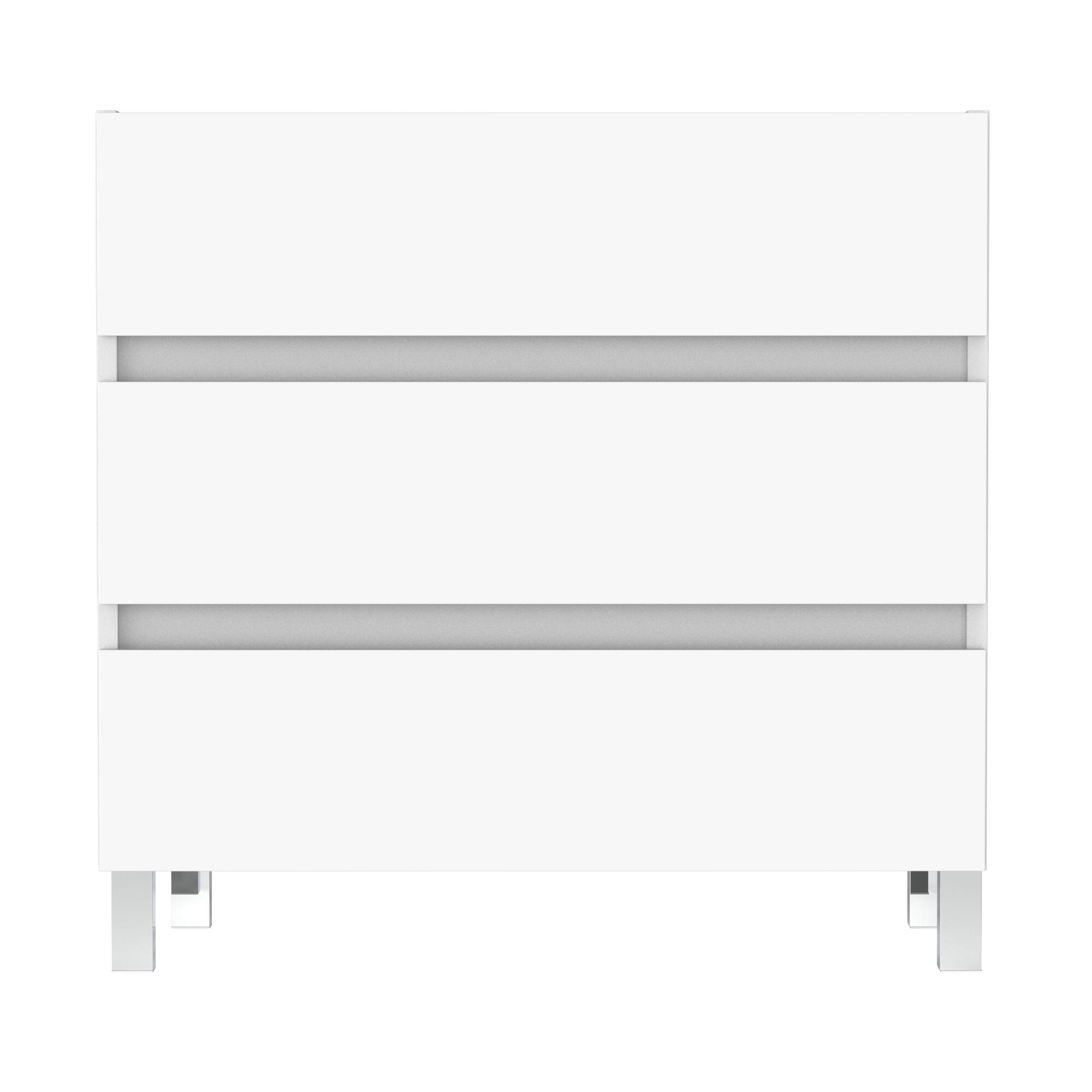MUEBLE DE BAÑO BOSTON BLANCO 100X45CM 3 CAJONES - 4