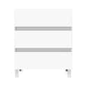 MUEBLE DE BAÑO BOSTON BLANCO 80X45CM 3 CAJONES - 4