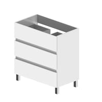 MUEBLE DE BAÑO BOSTON BLANCO 80X45CM 3 CAJONES - 3