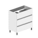 MUEBLE DE BAÑO BOSTON BLANCO 80X45CM 3 CAJONES - 2