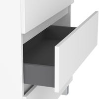 MUEBLE DE BAÑO BOSTON BLANCO 80X45CM 3 CAJONES - 5