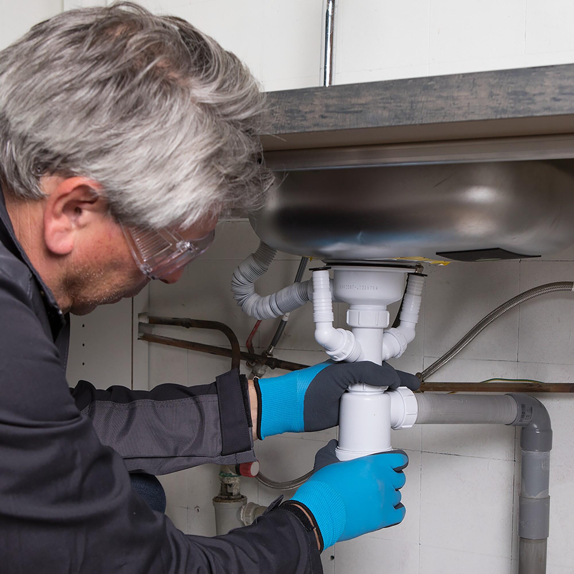 Luvas macias resistentes à água de nylon e poliéster tamanho 10XL Dexter - 2