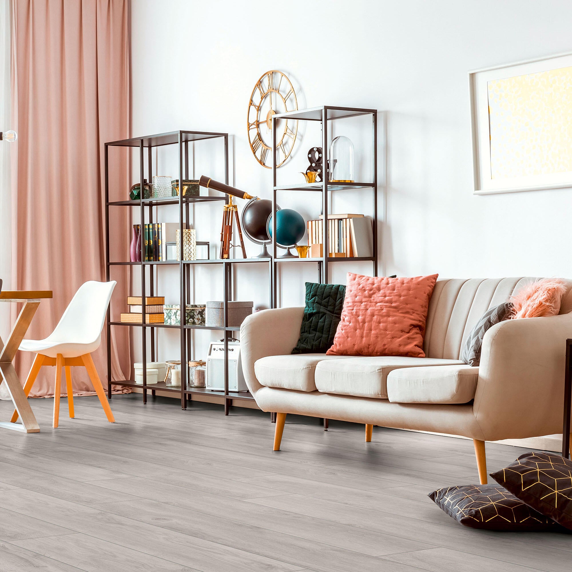 Parchet laminat Grand Oak Grey, 8 mm, clasa 32