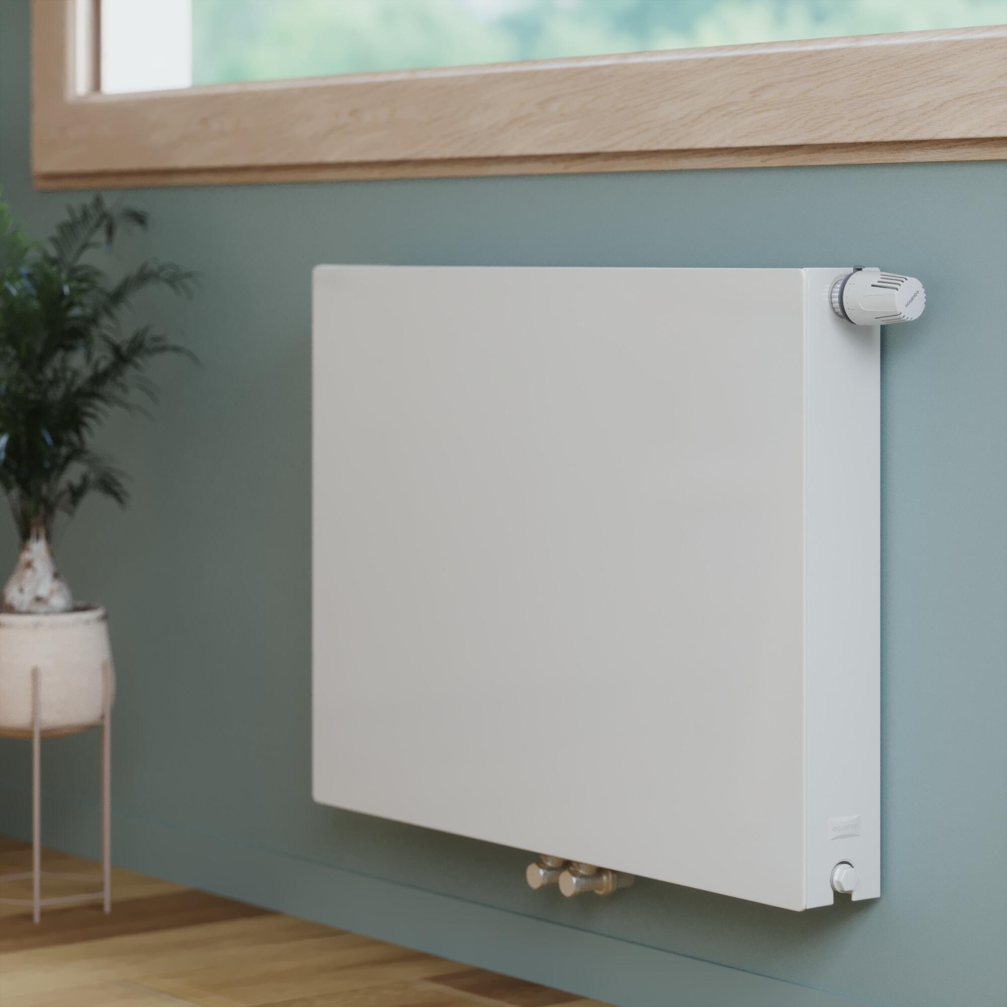 Radiator otel Equation, panou frontal neted, 22 x 600 x 800 mm