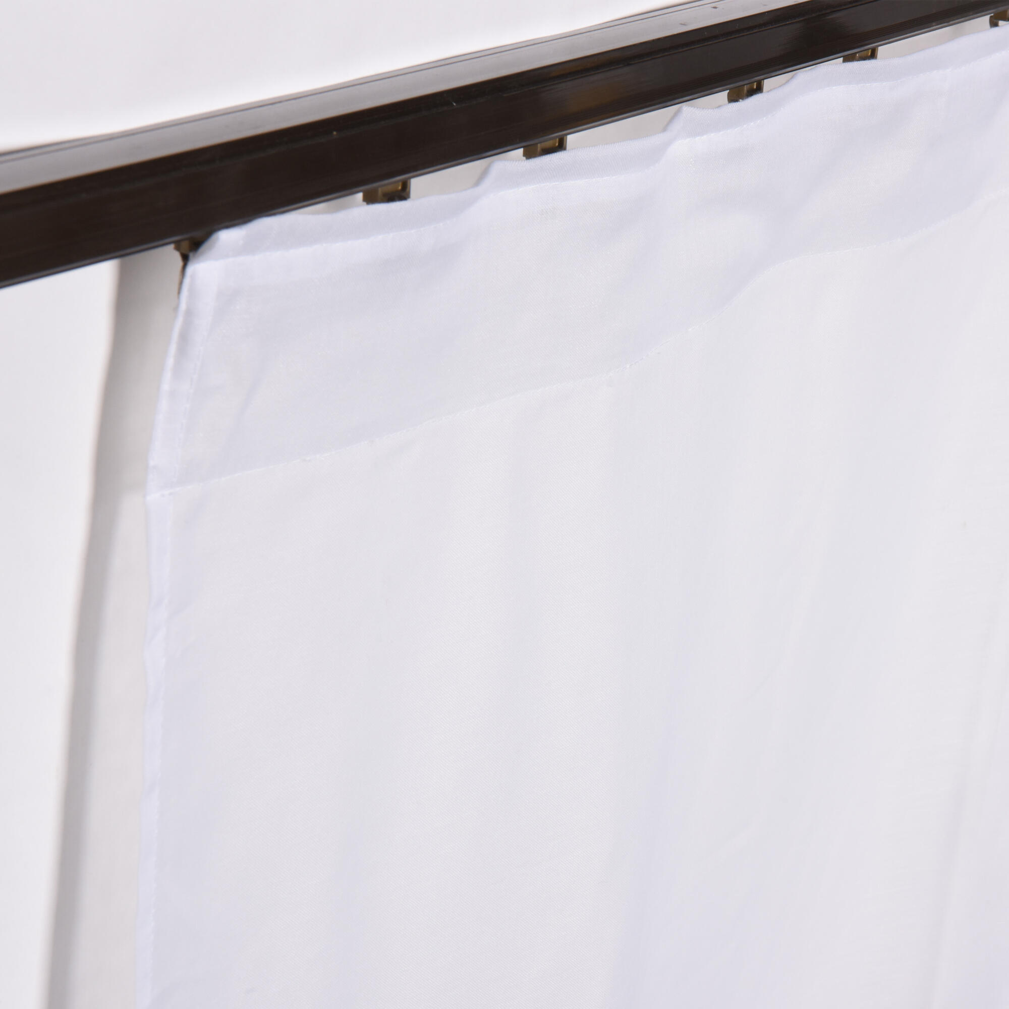 Perdea Inspire Deryl, 300 x 280 cm, cu rejansa, alb