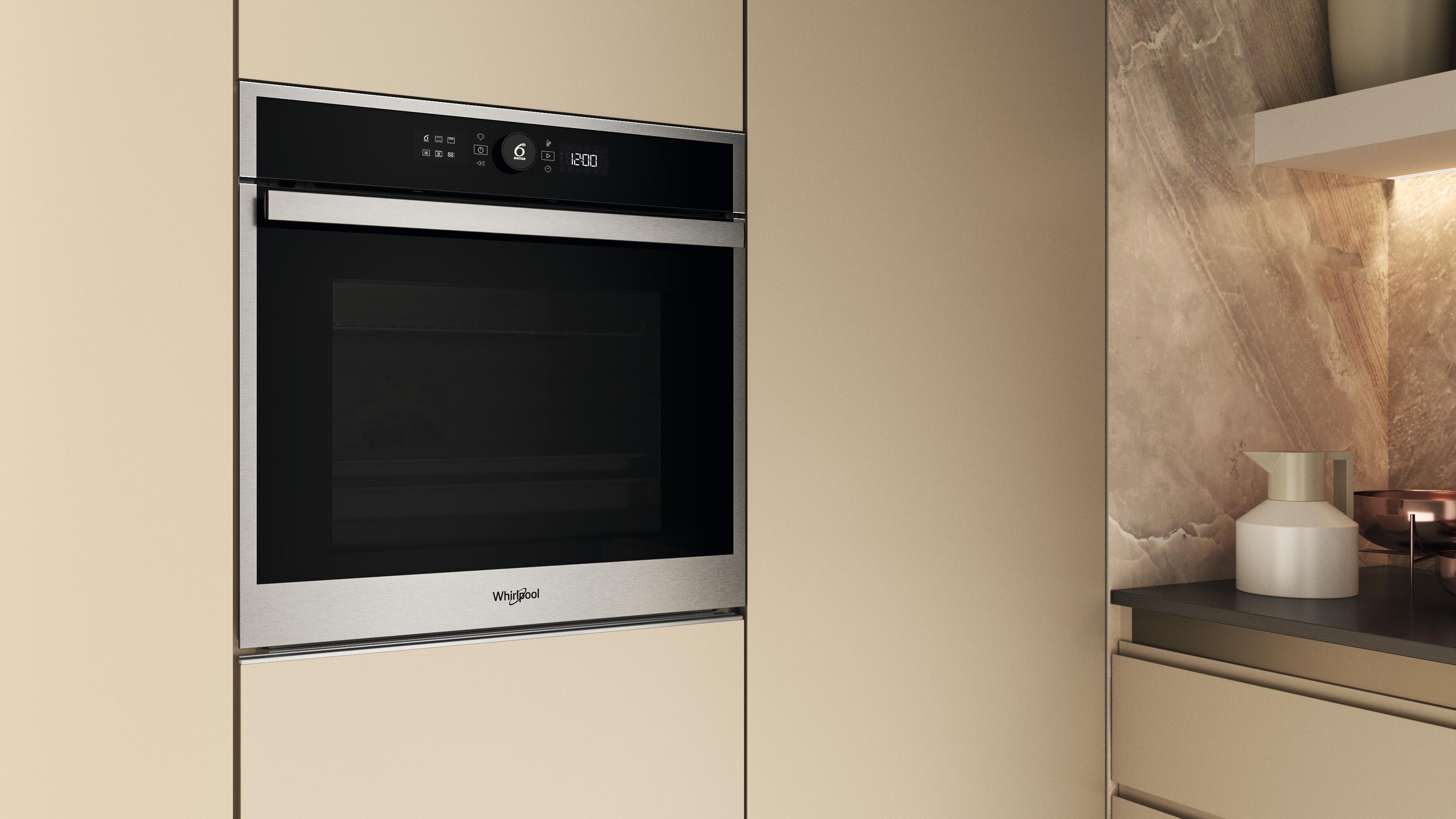 Horno WHIRLPOOL WOI4S8PM1XA multifunción 73L pirólisis acero inoxidable Clase A+ - 5