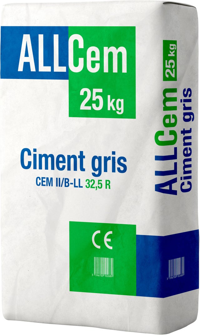 Ciment Gris 25 kg - ALLCEM