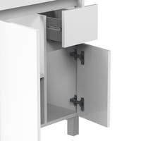 MUEBLE DE BAÑO LONDRES BLANCO 60X45CM 2 PUERTAS Y 1 CAJON - 5