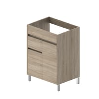 MUEBLE DE BAÑO LONDRES ROBLE 60X45CM 2 PUERTAS Y 1 CAJON - 3
