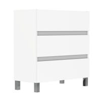 MUEBLE DE BAÑO LIMA BLANCO 80X39CM 3 CAJONES - 2