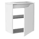 MUEBLE DE BAÑO CON LAVABO NOVA MINI BLANCO 50X33CM 1 PUERTA - 6