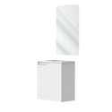 MUEBLE DE BAÑO CON LAVABO NOVA MINI BLANCO 50X33CM 1 PUERTA - 4