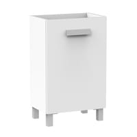 MUEBLE DE BAÑO CON LAVABO PARIS BLANCO 50X33CM 1 PUERTA - 4