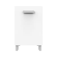 MUEBLE DE BAÑO CON LAVABO PARIS BLANCO 50X33CM 1 PUERTA - 5