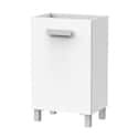 MUEBLE DE BAÑO CON LAVABO PARIS BLANCO 50X33CM 1 PUERTA - 3