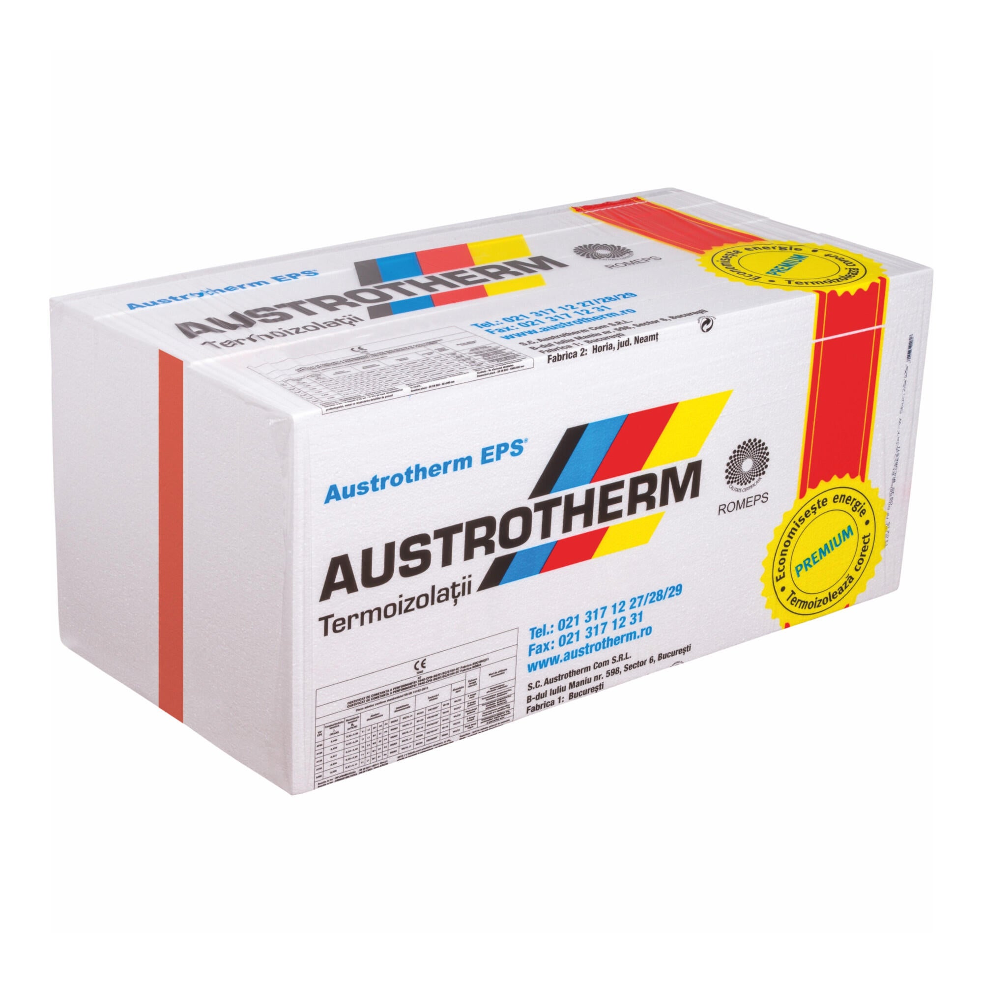 Polistiren expandat Austrotherm AF80 EPS 80, 10 cm, 2.5 mp