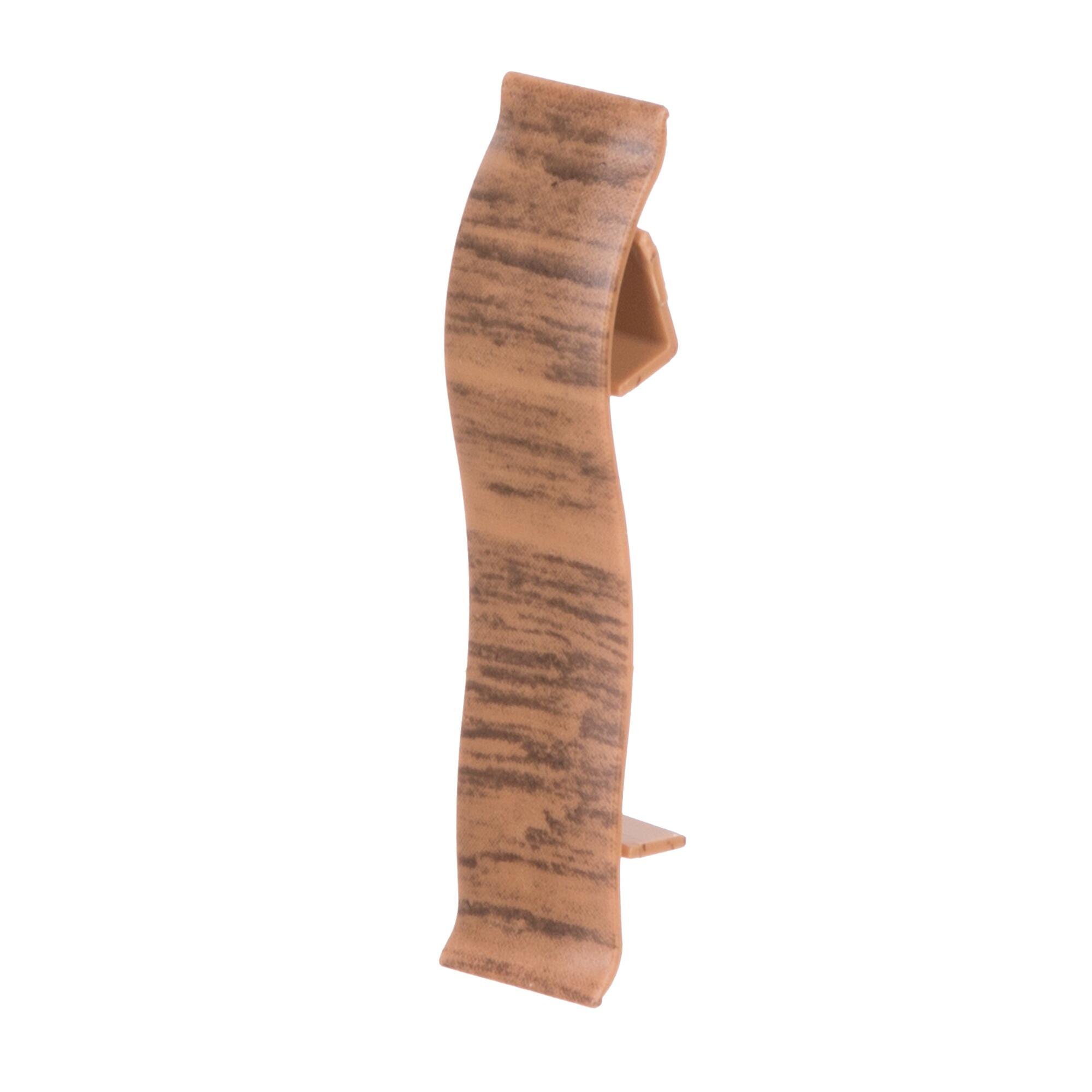 Legatura pentru plinta PVC, Romantic 55.83, stejar, 2 buc/pachet