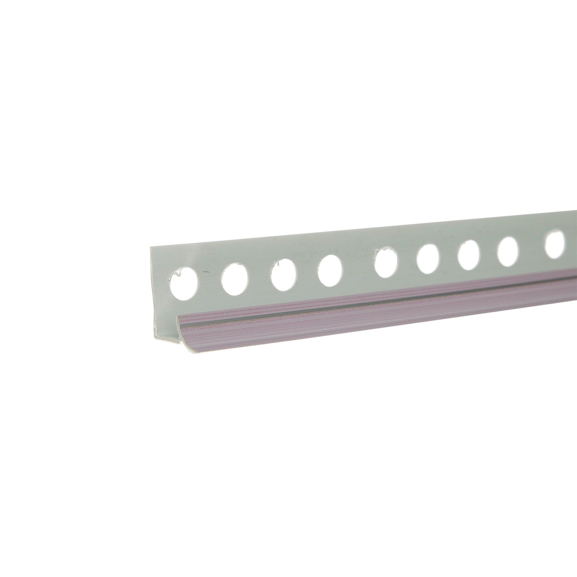 Profil PVC pentru colt interior, IM124, 9 mm x 2.5 m, mov marmorat
