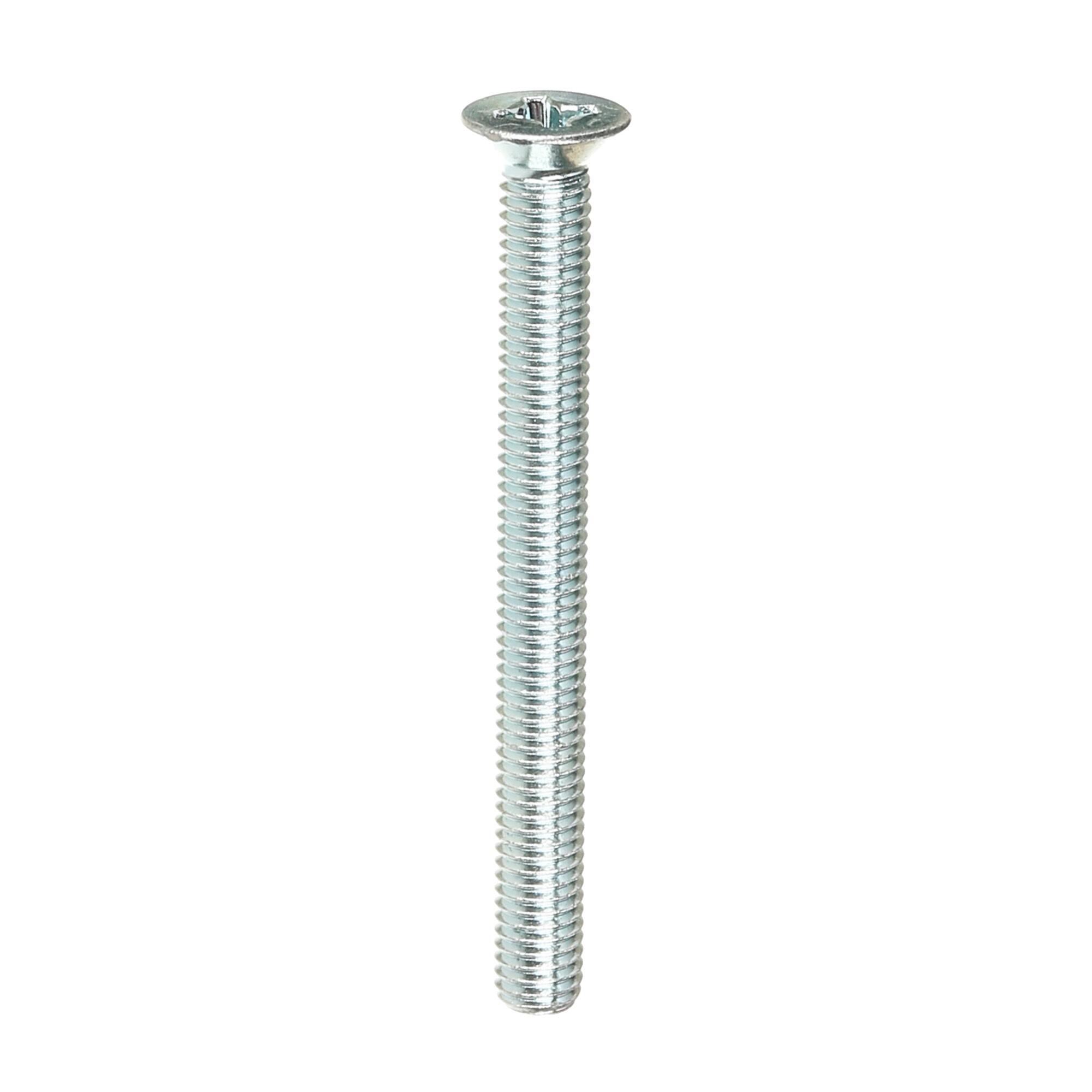 Suruburi metrice cu cap inecat, otel, M8 x 80 mm