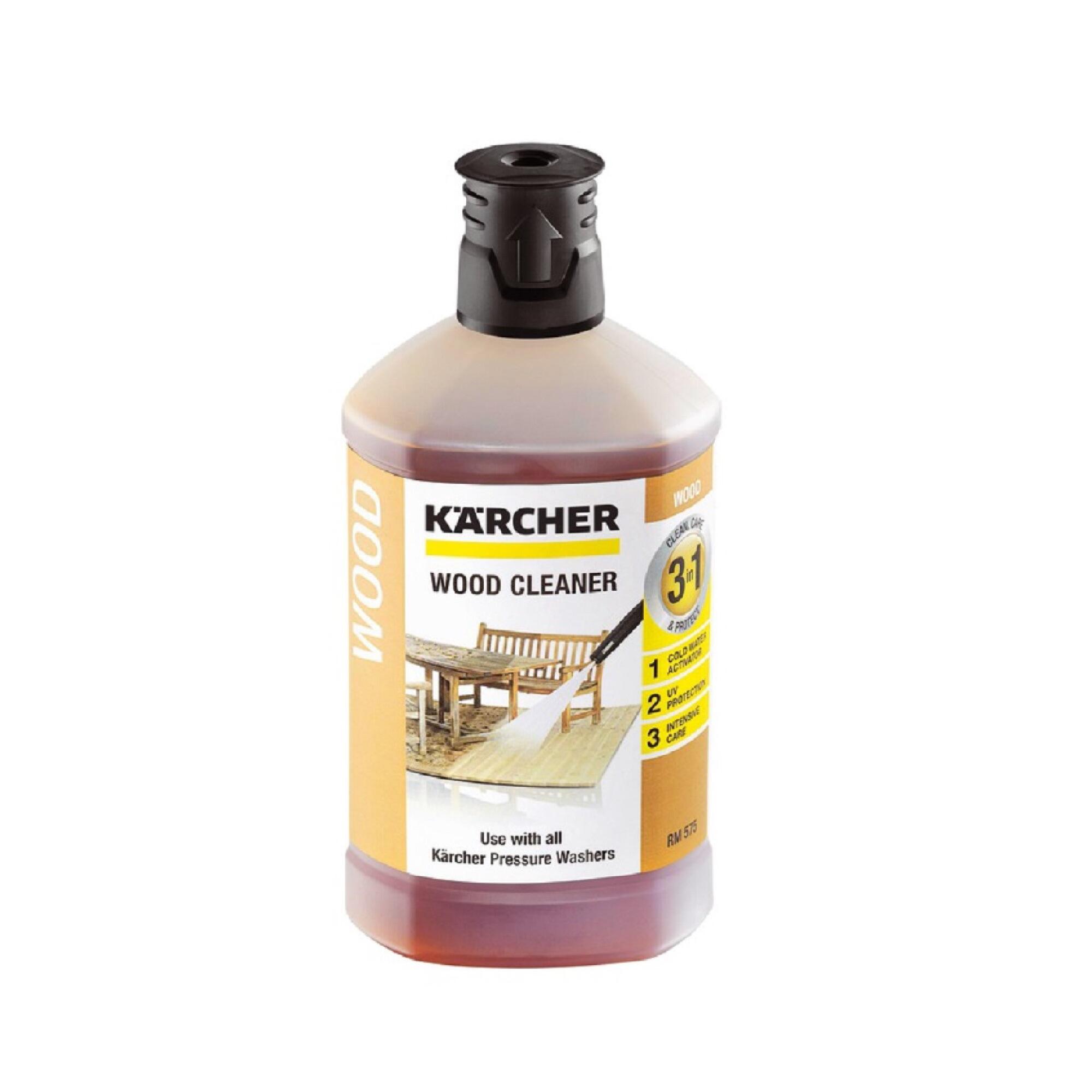 Detergent 3in1 Karcher, pentru lemn, 1 L
