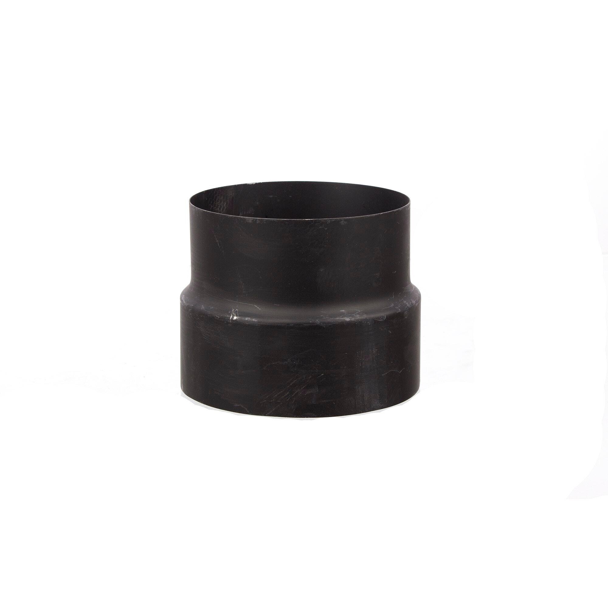 Reductie tabla, grosime 0.4 mm, Ø 110 - 100 mm, negru