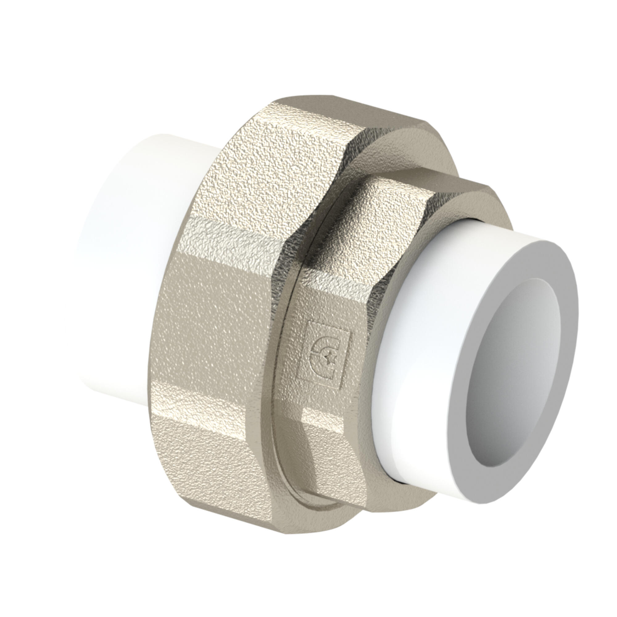 Racord olandez pentru teava PPR, Ø 32 mm, alb | Leroy Merlin