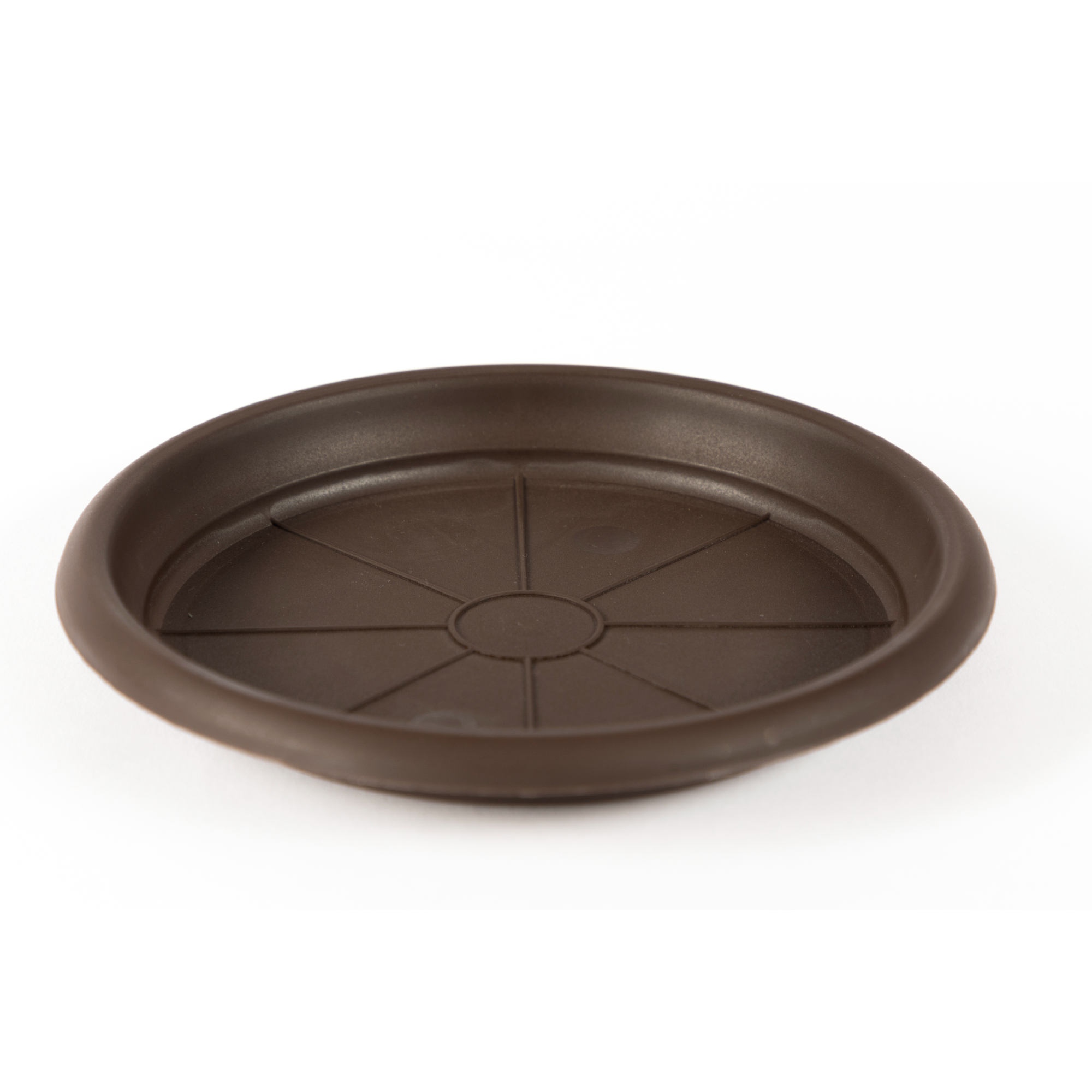 Farfurie ghiveci Dalia, plastic, Ø 14 cm, maro | Leroy Merlin