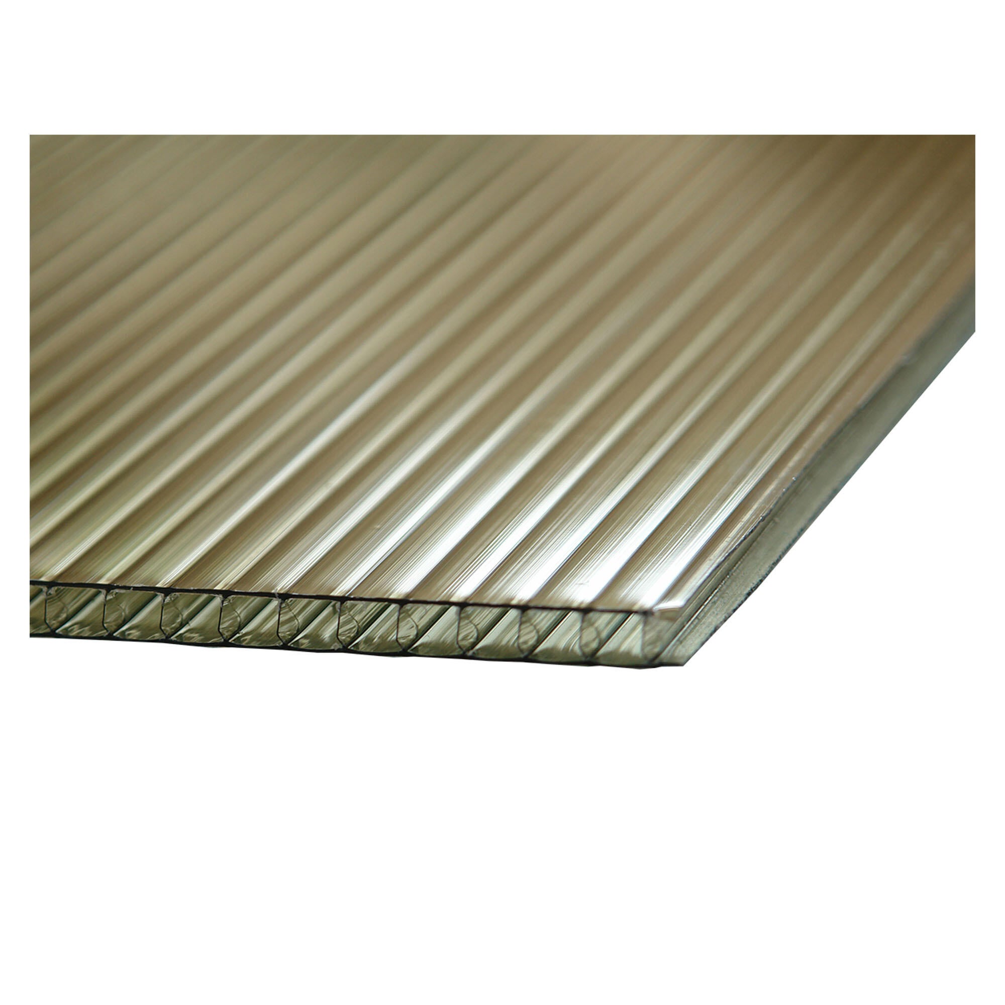 Policarbonat Bravo, 3000 x 2100 x 8 mm, bronz, lucios